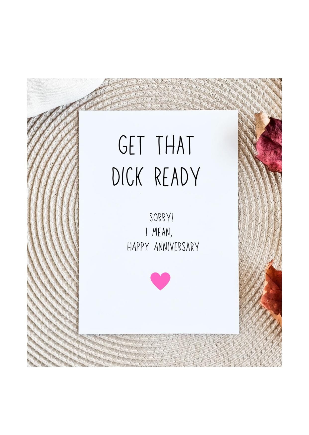 Anniversary Card For Boyfriend, Anniversary Card for Husband, Anniversary Card For Him, Love Card For Husband, Funny Anniversary Gifts