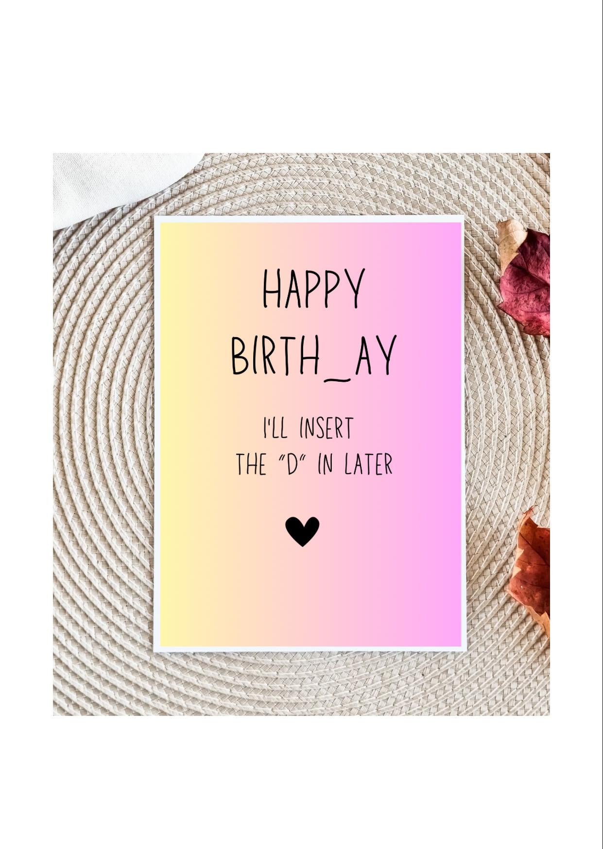 Dirty Funny Birthday Card for her, Dirty Birthday Card, Birthday Card for wife , Birthday Card for girlfriend , birthday cards for her
