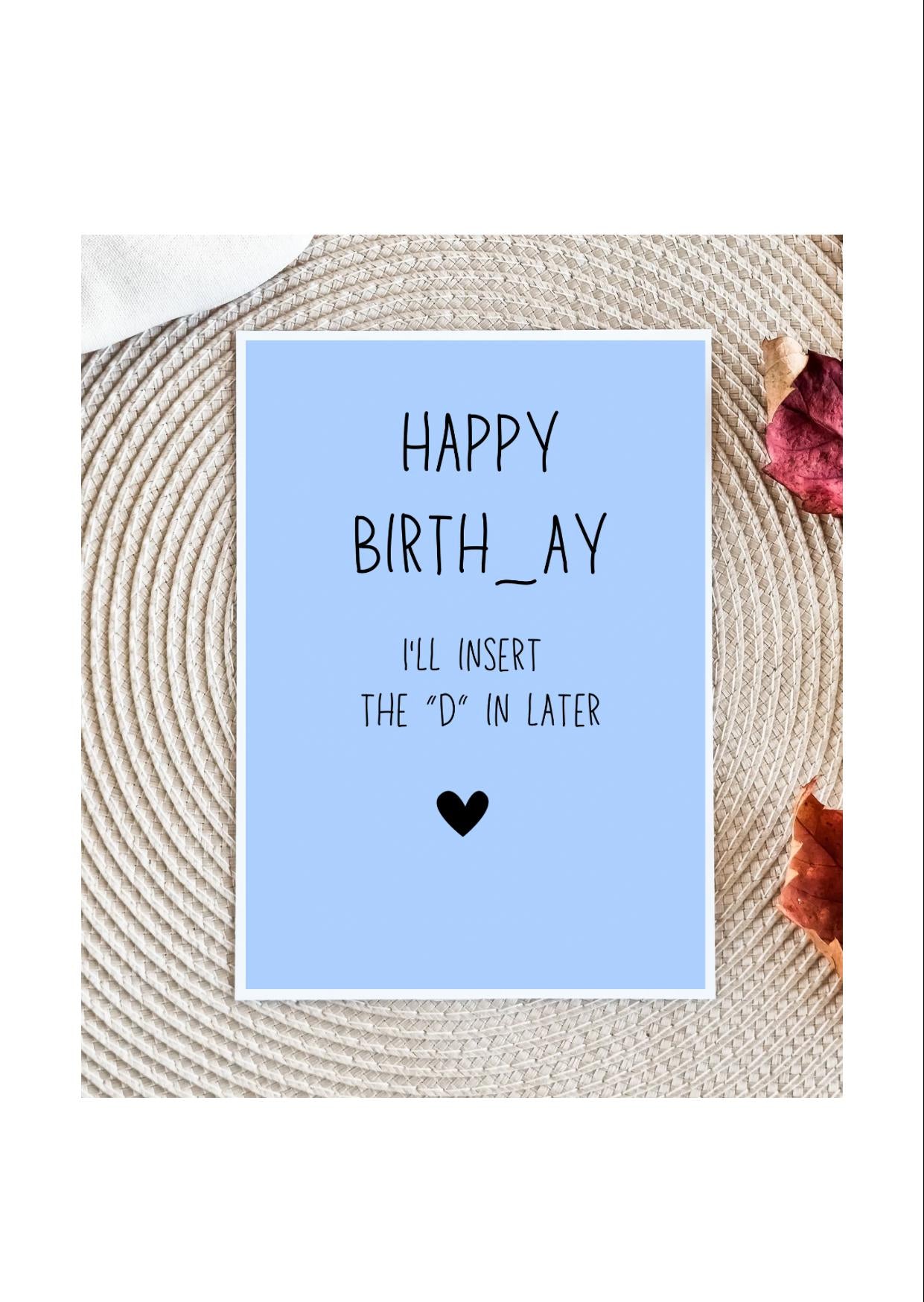 Dirty Funny Birthday Card for her, Dirty Birthday Card, Birthday Card for wife , Birthday Card for girlfriend , birthday cards for her
