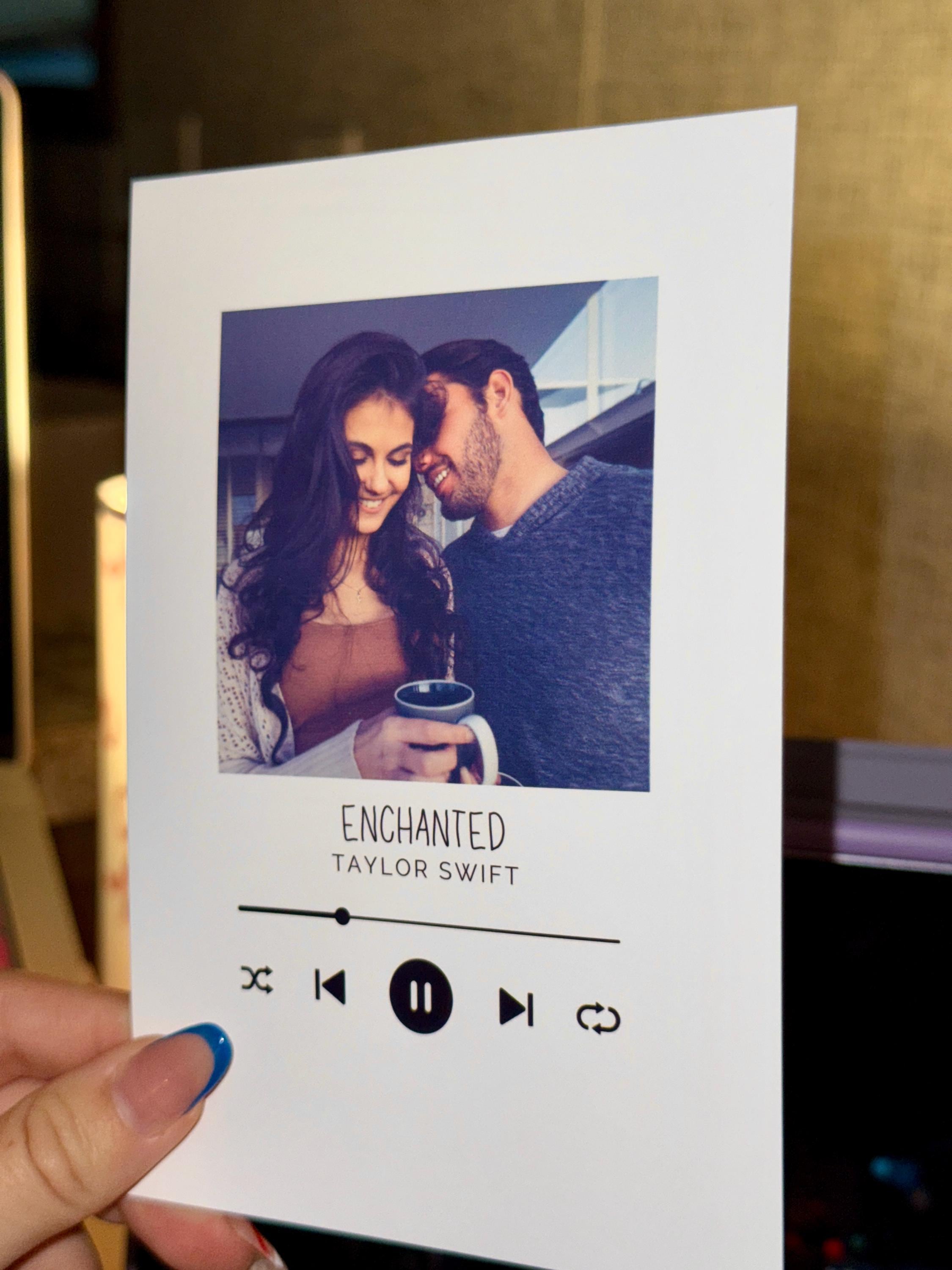 Create Your Own Photo Card, Custom 4x6 Photo Card, Card For Him, For Her, Own Text, Custom Birthday Card, Personalized Gift For Him