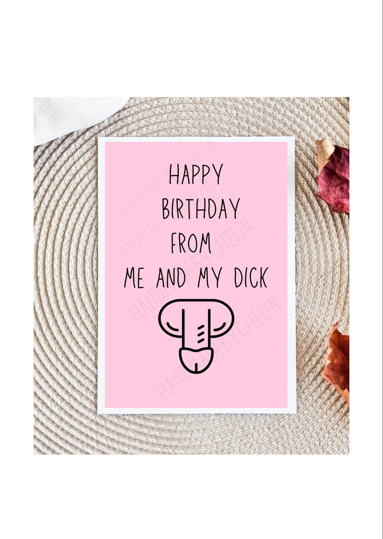 Funny Birthday Card for Her, Dirty Birthday Card, Birthday Card for wife, Birthday Card for girlfriend , Birthday Card for her, Gift