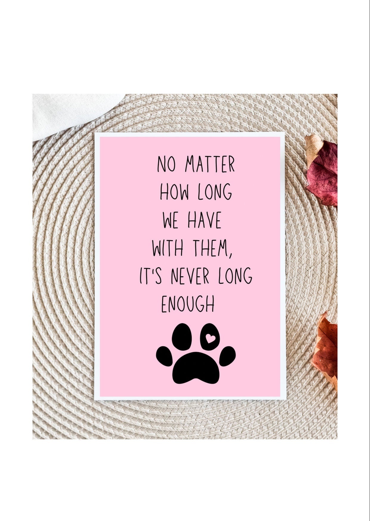 Pet card for a friend, pet cards, cards for her , friendship card, Birthday Card