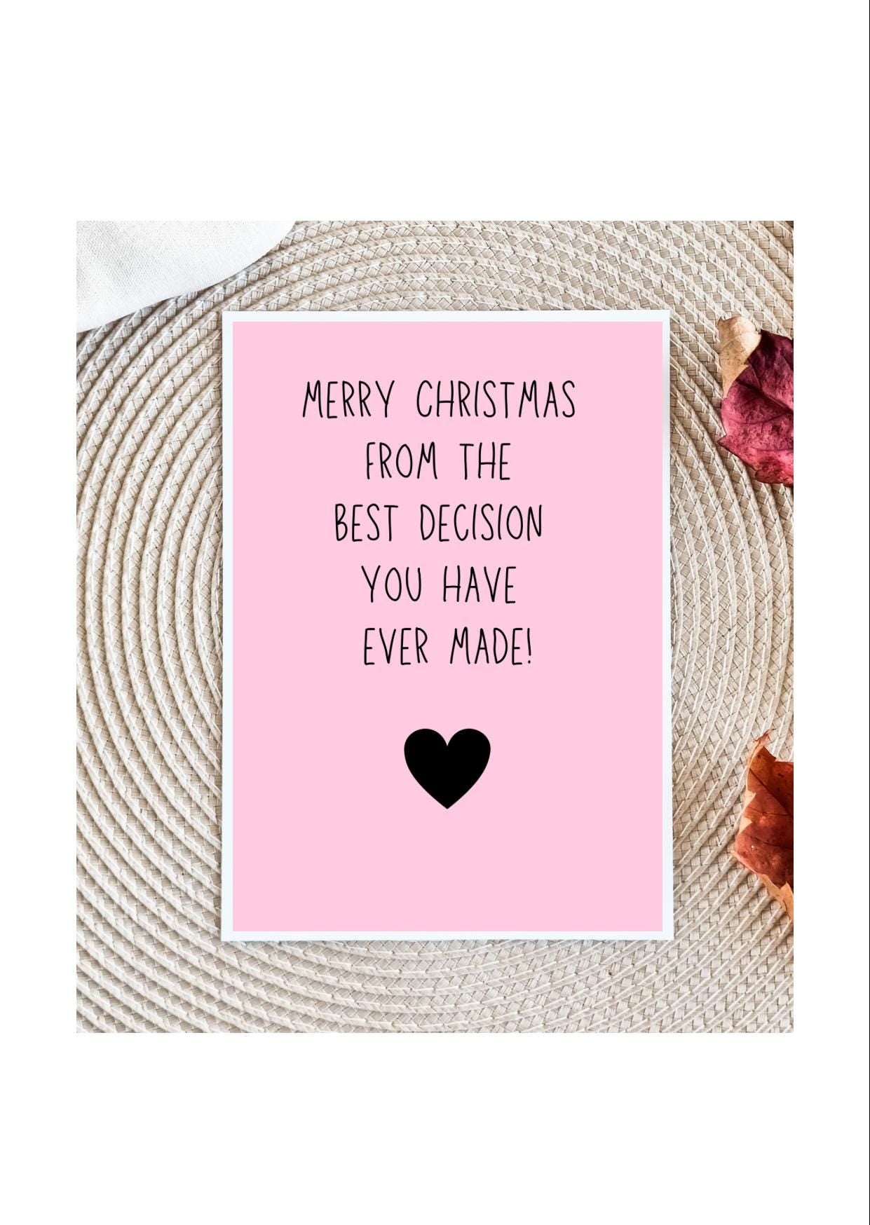 Dirty Christmas Card for Him Sexy Christmas Card Adult Christmas Card Funny Xmas Cards Christmas Card for Boyfriend Naughty Gift for Him