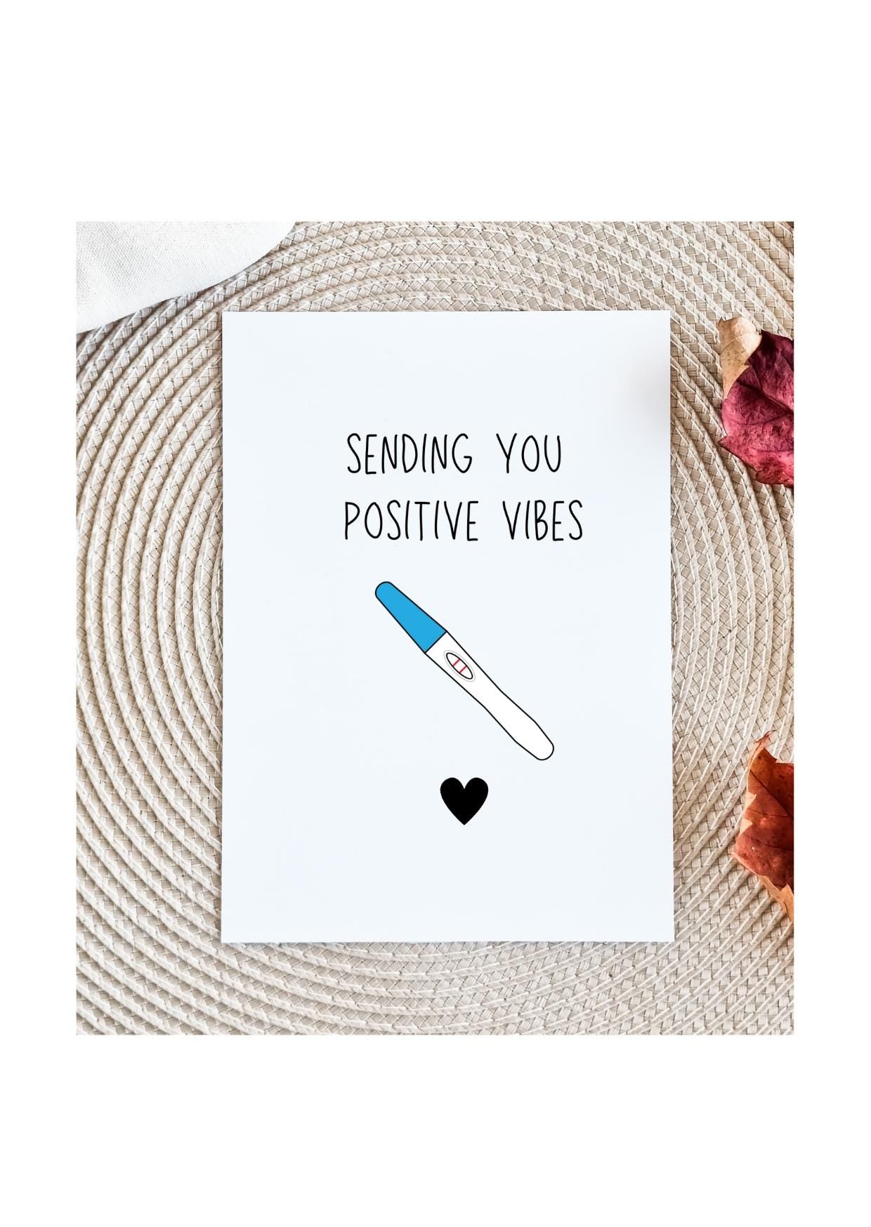 Infertility Card, Infertility Support Card, IVF Support Card, Failed IVF Support Card, Infertility Treatment Support Card, IVF card