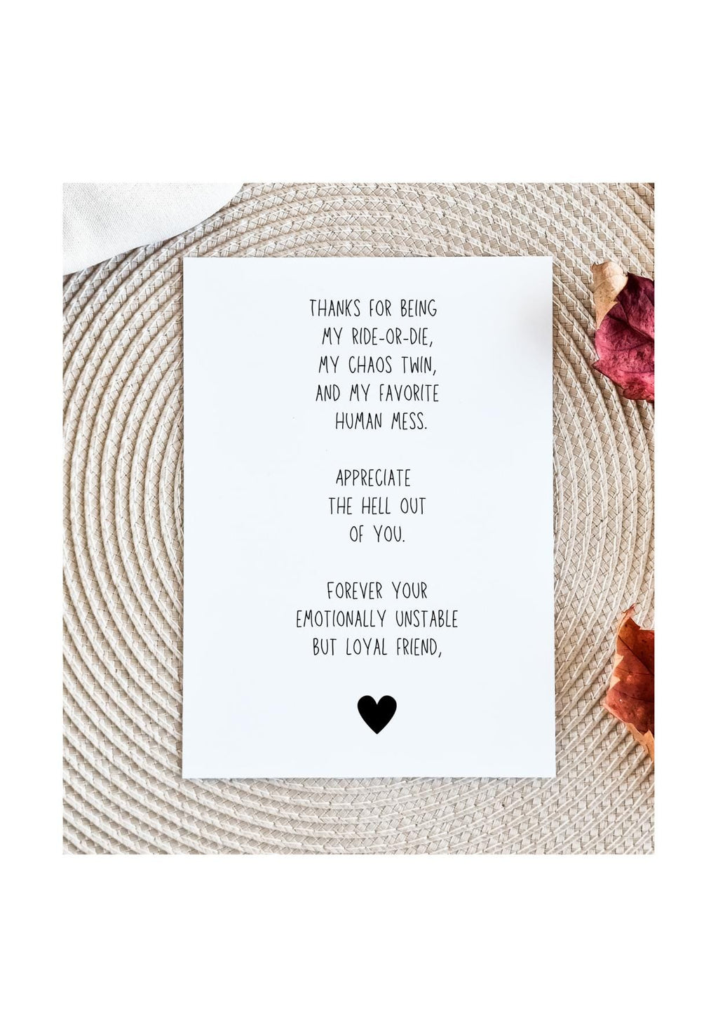 Funny card for a friend, humor cards, friendship card, Birthday Card,Anniversary Cards, friendiversary, friend anniversary, best friend gift